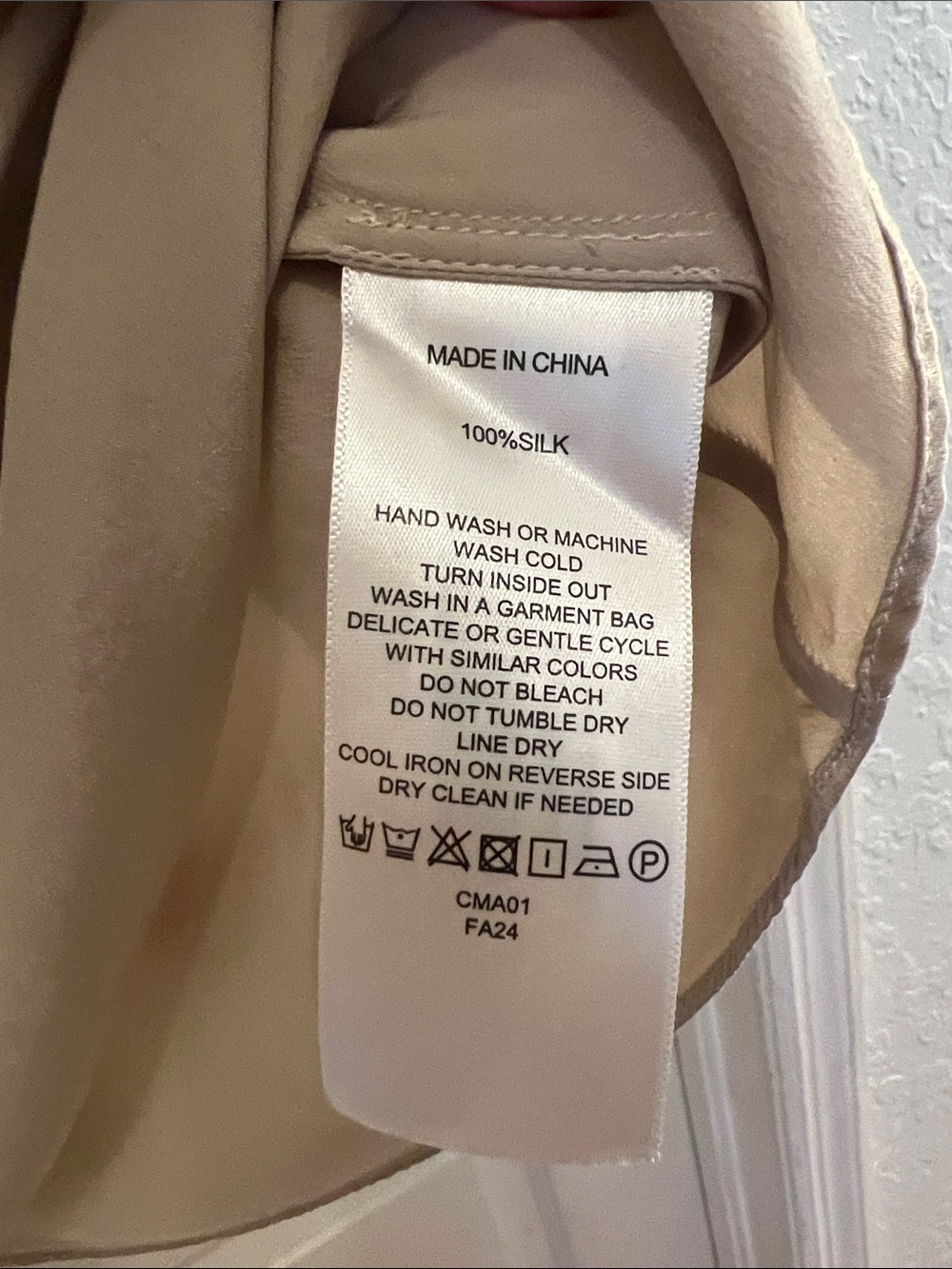 Quince 100% Washable Silk Midi Slip Skirt, sz XS - Picture 6 of 6